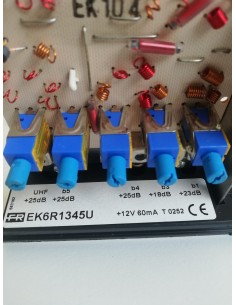 Amplificador entradas múltiples montadas en poste 2